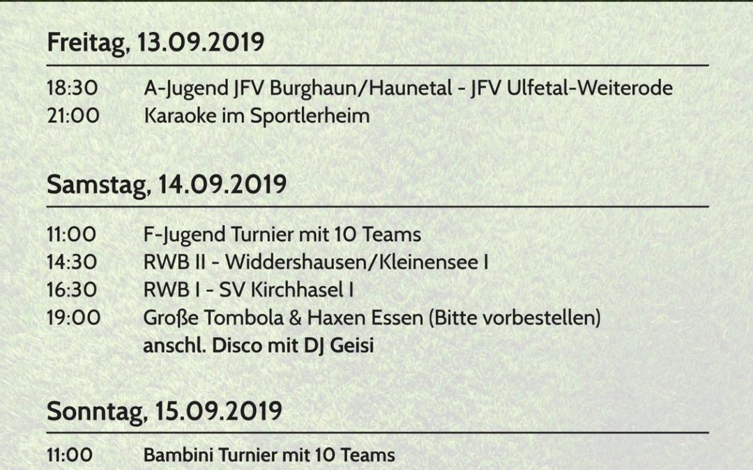 Sportoberfest 2019