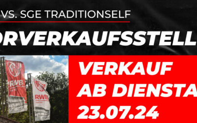 Vorverkaufsstellen RWB vs. SGE Traditionsmannschaft